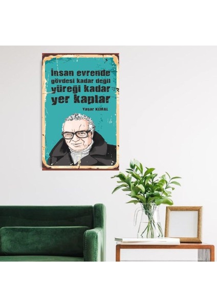 Ahşap Retro Mdf Poster , Komik Sözler , Duvar Yazıları , Manzara , Tarih , Edebiyat - TBL0424