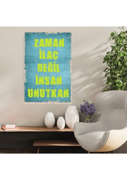 Ahşap Retro Mdf Poster , Komik Sözler , Duvar Yazıları , Manzara , Tarih , Edebiyat - TBL0449