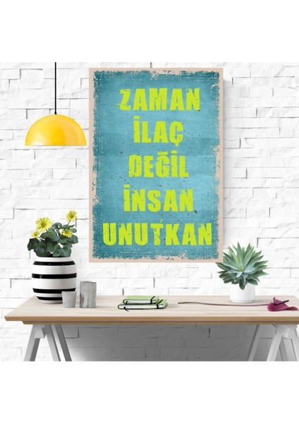 Ahşap Retro Mdf Poster , Komik Sözler , Duvar Yazıları , Manzara , Tarih , Edebiyat - TBL0449