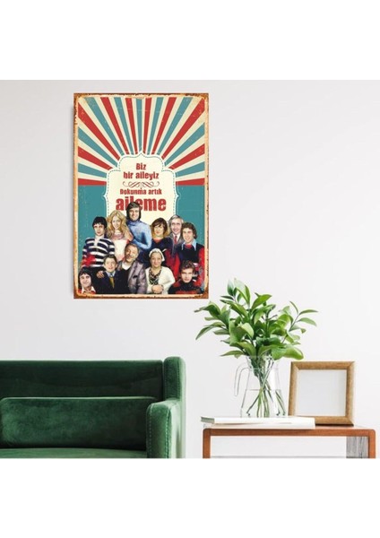 Ahşap Retro Mdf Poster , Komik Sözler , Duvar Yazıları , Manzara , Tarih , Edebiyat - TBL0429