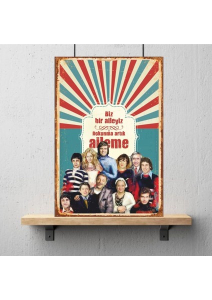 Ahşap Retro Mdf Poster , Komik Sözler , Duvar Yazıları , Manzara , Tarih , Edebiyat - TBL0429