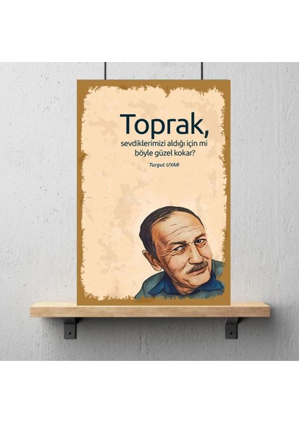 Ahşap Retro Mdf Poster , Komik Sözler , Duvar Yazıları , Manzara , Tarih , Edebiyat - TBL0139