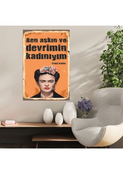 Ahşap Retro Mdf Poster , Komik Sözler , Duvar Yazıları , Manzara , Tarih , Edebiyat - TBL0433