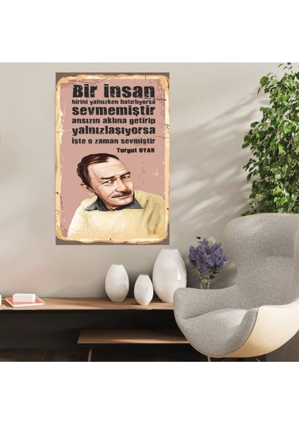 Ahşap Retro Mdf Poster , Komik Sözler , Duvar Yazıları , Manzara , Tarih , Edebiyat - TBL0423