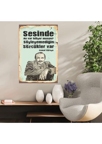 Ahşap Retro Mdf Poster , Komik Sözler , Duvar Yazıları , Manzara , Tarih , Edebiyat - TBL0430