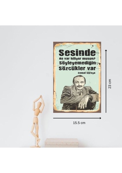 Ahşap Retro Mdf Poster , Komik Sözler , Duvar Yazıları , Manzara , Tarih , Edebiyat - TBL0430