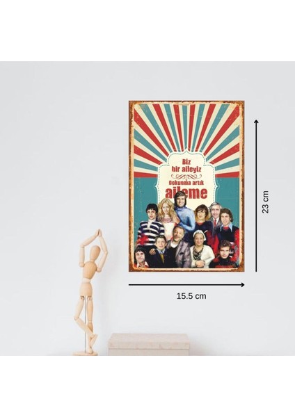 Ahşap Retro Mdf Poster , Komik Sözler , Duvar Yazıları , Manzara , Tarih , Edebiyat - TBL0429