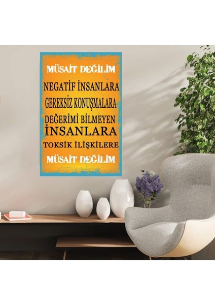 Ahşap Retro Mdf Poster , Komik Sözler , Duvar Yazıları , Manzara , Tarih , Edebiyat - TBL0373
