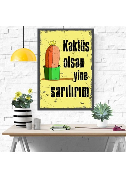 Ahşap Retro Mdf Poster , Komik Sözler , Duvar Yazıları , Manzara , Tarih , Edebiyat - TBL0343