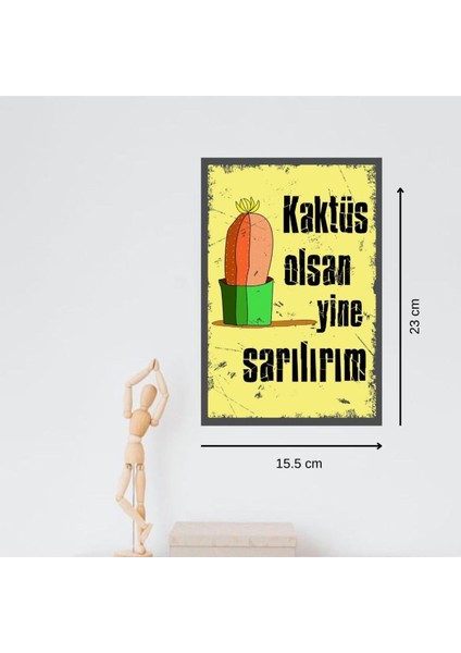 Ahşap Retro Mdf Poster , Komik Sözler , Duvar Yazıları , Manzara , Tarih , Edebiyat - TBL0343