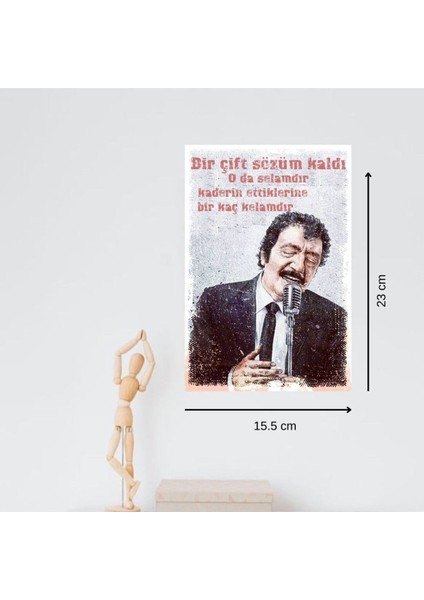 Ahşap Retro Mdf Poster , Komik Sözler , Duvar Yazıları , Manzara , Tarih , Edebiyat - TBL0455