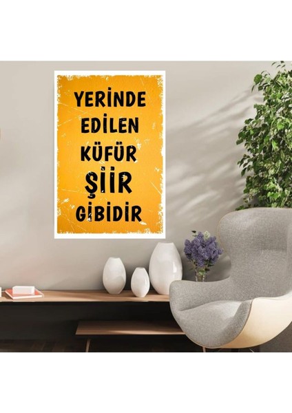 Ahşap Retro Mdf Poster , Komik Sözler , Duvar Yazıları , Manzara , Tarih , Edebiyat - TBL0385