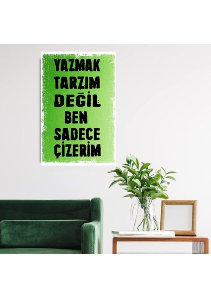 Ahşap Retro Mdf Poster , Komik Sözler , Duvar Yazıları , Manzara , Tarih , Edebiyat - TBL0386