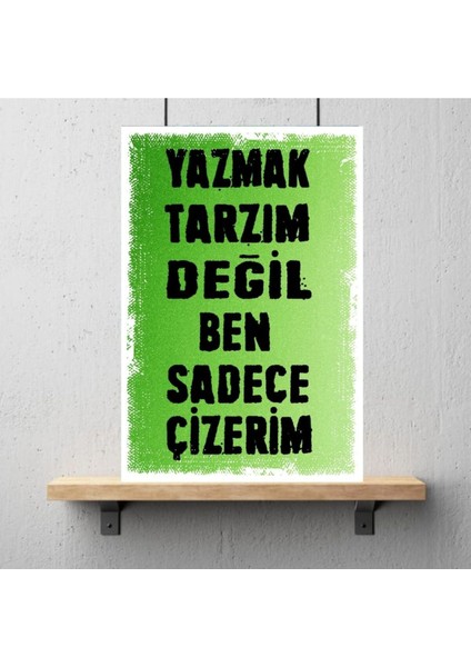 Ahşap Retro Mdf Poster , Komik Sözler , Duvar Yazıları , Manzara , Tarih , Edebiyat - TBL0386