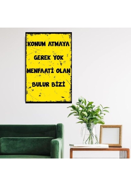 Ahşap Retro Mdf Poster , Komik Sözler , Duvar Yazıları , Manzara , Tarih , Edebiyat - TBL0337