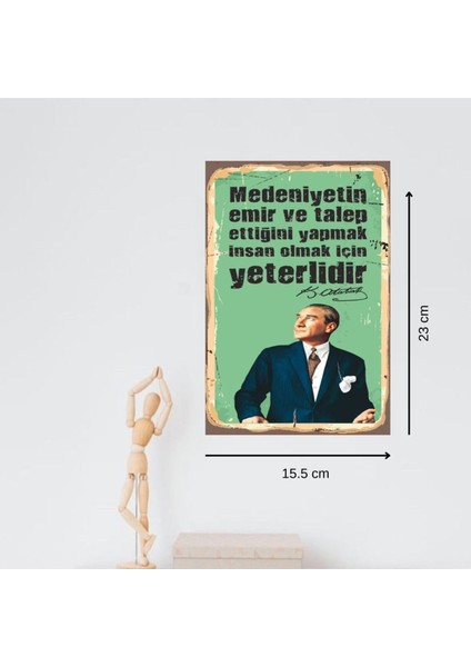 Ahşap Retro Mdf Poster , Komik Sözler , Duvar Yazıları , Manzara , Tarih , Edebiyat - TBL0425 indirimleri
