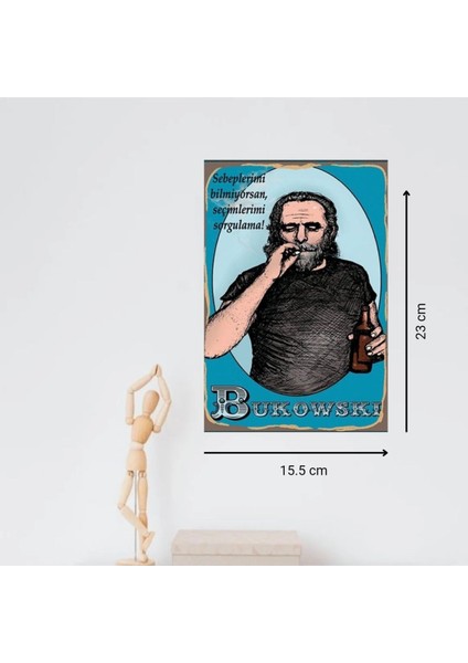 Ahşap Retro Mdf Poster , Komik Sözler , Duvar Yazıları , Manzara , Tarih , Edebiyat - TBL0132