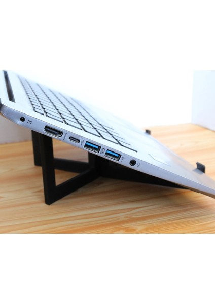 Taşınabilir Notebook Laptop Standı Yükseklik 10 cm - Uzunluk 24 cm