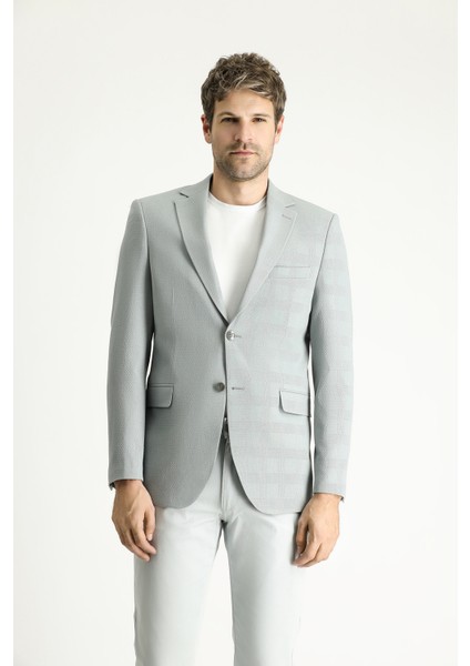 Klasik Ekose Gofre Ceket modelleri