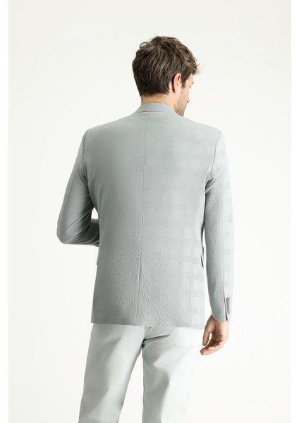 Klasik Ekose Gofre Ceket fırsatları