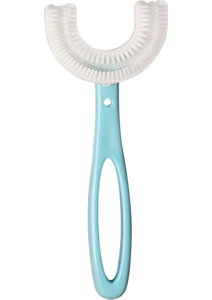 Silikon Çocuk Diş Fırçası Tartar Temizleyici (2-12 Yaş) - Mavi modelleri