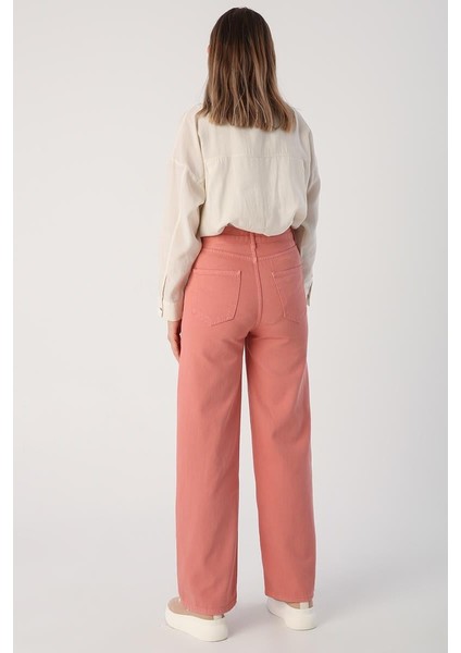 Gül-Rahat Kalıp Bol Paça Pantolon fırsatları