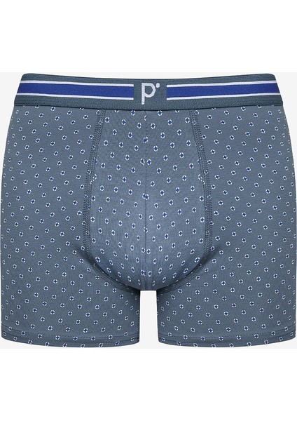 Erkek Dotted 3lü Çok Renkli Boxer