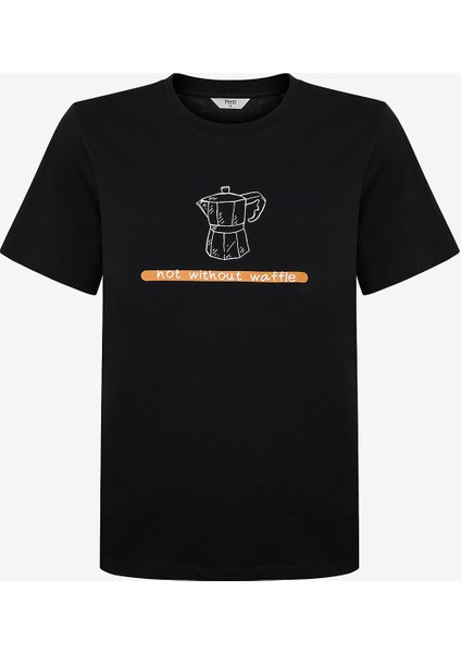 Coffee Couple Pantolonlu Siyah Pijama Takımı fiyatları