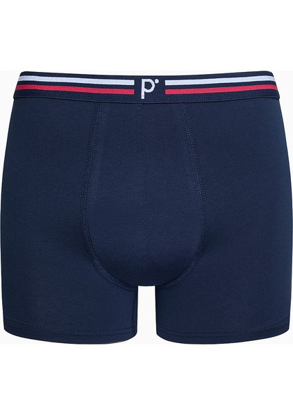 Erkek Gentleman 3lü Çok Renkli Boxer