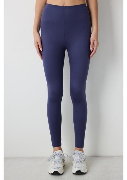 Koyu Indigo Yüksek Bel Toparlayıcı Miracle Slimmer Crop Tayt fiyatları