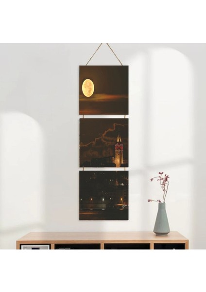 Ahşap Katlanabilir 3lü Tablo - TBL0101 modelleri