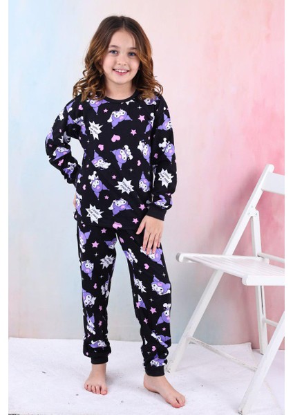 Kuromi Kız Çocuk Pijama Takımı