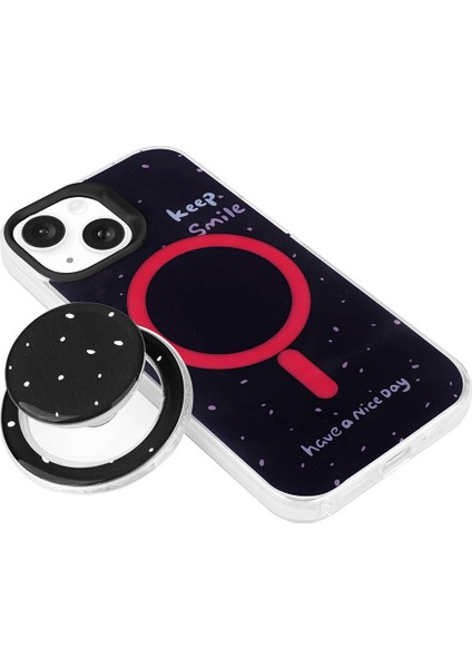 Apple iPhone 15 Kılıf Magsafe Şarj Özellikli Tak-Çıkar Pop Soketli Tiktok Kapak fiyatları
