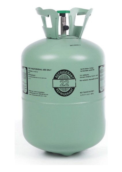 Orijinal Refrigerant R22 Klima Gazı — 13,6 Kg.