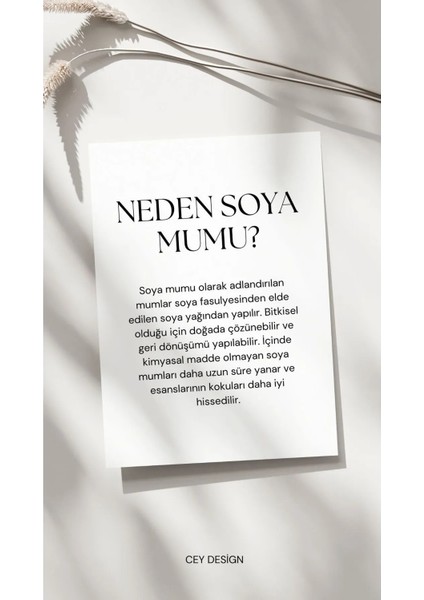 Kokulu Şakayıklı Model Dekoratif Cam Bardak Mum
