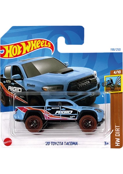 1/64 Ölçek Tekli Regular Arabalar HTB27 Hw Dırt / '20 Toyota Tacoma
