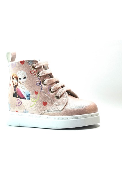 FR.0223 Siyah & Pudra Fermuarlı Kız Çocuk Bebek Postal Bot fiyatları