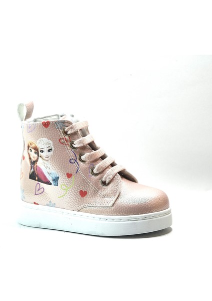 FR.0223 Siyah & Pudra Fermuarlı Kız Çocuk Bebek Postal Bot modelleri