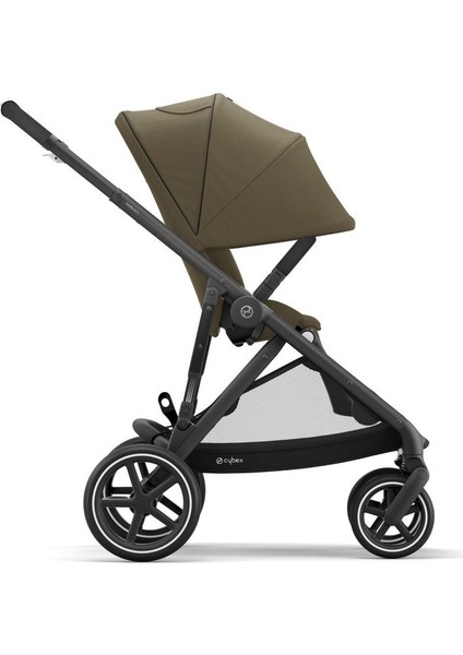 Gazelle S (Black Şasi) Ikiz Bebek Arabası (Classic Beige)