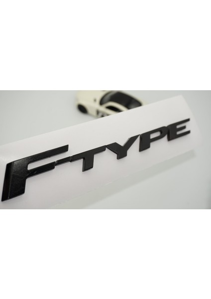F-Type 3m Siyah Abs Bagaj Yazı Logo Jaguar Ile Uyumlu