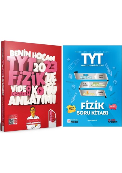 2023 TYT Fizik Konu Anlatımı ve Metin Yayınları Soru Bankası 2 Kitap