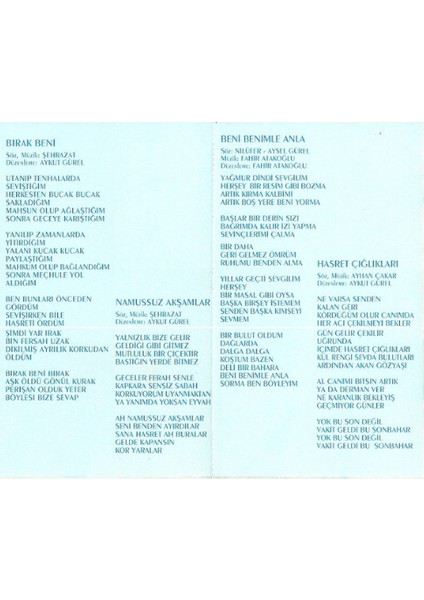 Nilüfer - Nilüfer'le / Kaset