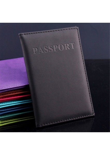 Pasaport Kılıfı - Pasaport Cüzdanı - Pasaport Koruma Kabı - Pasaport Koruyucu - Pasaportluk - Travel Wallet 1 Adet