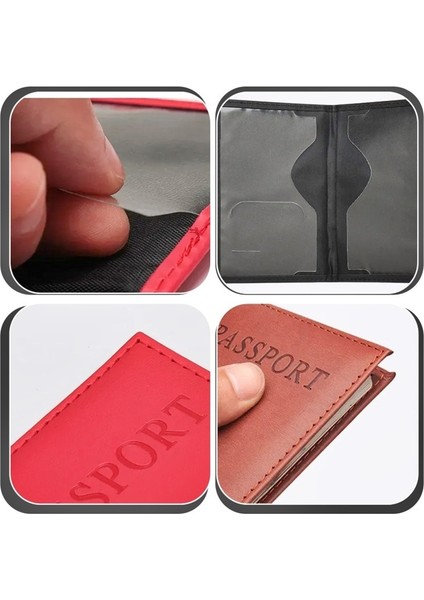 Pasaport Kılıfı - Pasaport Cüzdanı - Pasaport Koruma Kabı - Pasaport Koruyucu - Pasaportluk - Travel Wallet 1 Adet fiyatları