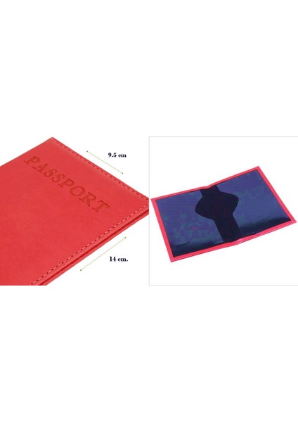 Pasaport Kılıfı - Pasaport Cüzdanı - Pasaport Koruma Kabı - Pasaport Koruyucu - Pasaportluk - Travel Wallet 1 Adet fırsatları