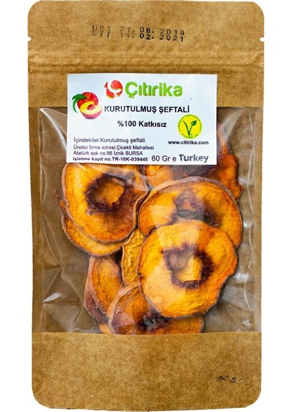 Kurutulmuş Şeftali - 100 gr