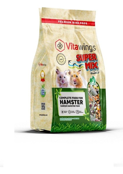 Süper Mix Menü Hamster Yemi 400 gr