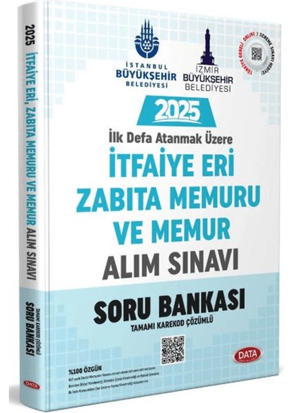 İtfaiye Eri / Zabıta Memuru ve Memur Alım Sınavı Soru Bankası / Tamamı Karekod Çözümlü
