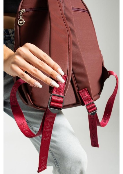 Saten Kumaş Kadın Sırt Çantası 38*28 cm Yağmur Itici Kumaş Mega Bag Günlük Kullanıma Uygun fiyatları