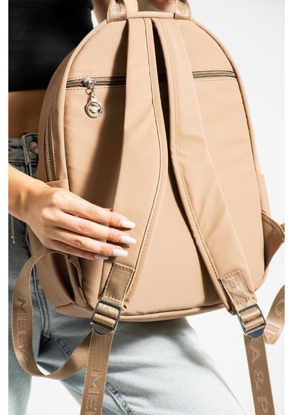Saten Kumaş Kadın Sırt Çantası 38*28 cm Yağmur Itici Kumaş Mega Bag Günlük Kullanıma Uygun fiyatları